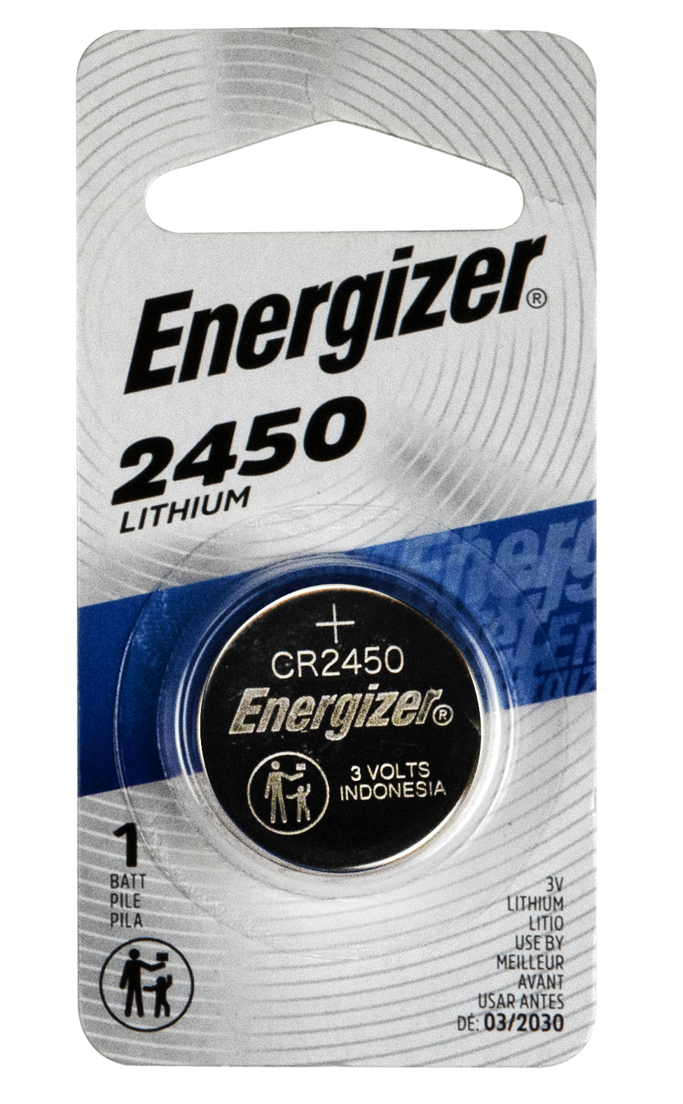 Energizer ® 2450 Battery, 1 Pack